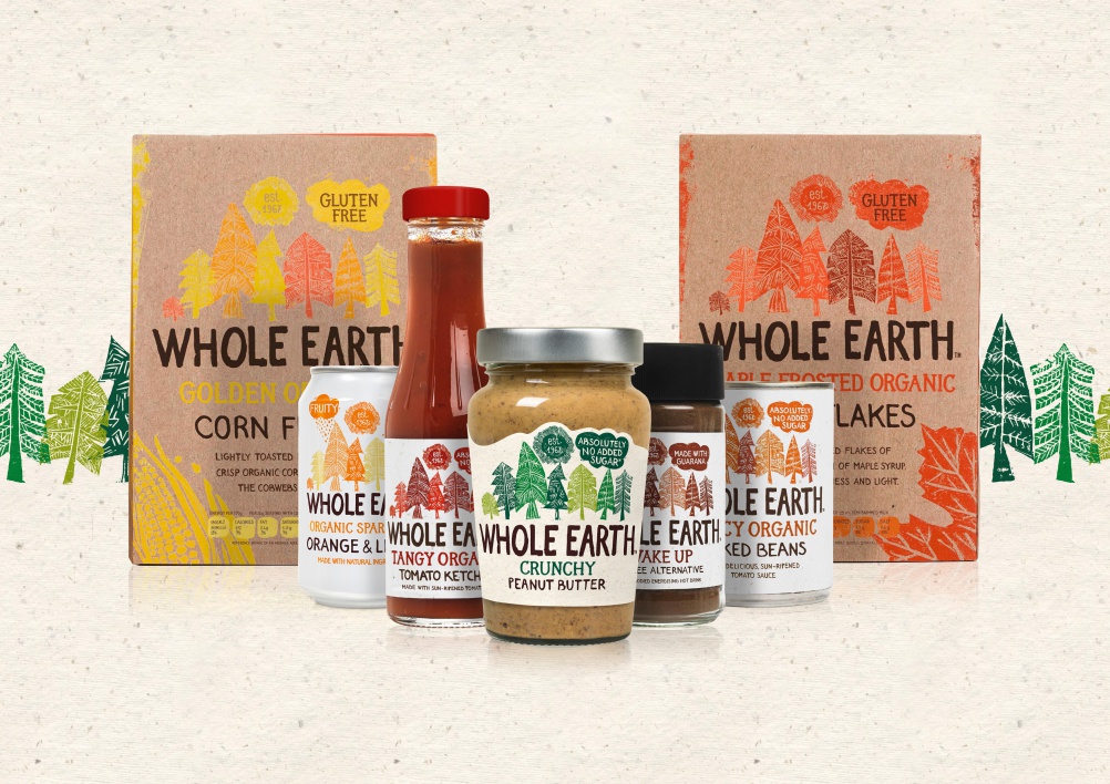 Whole Earth product Selection A4