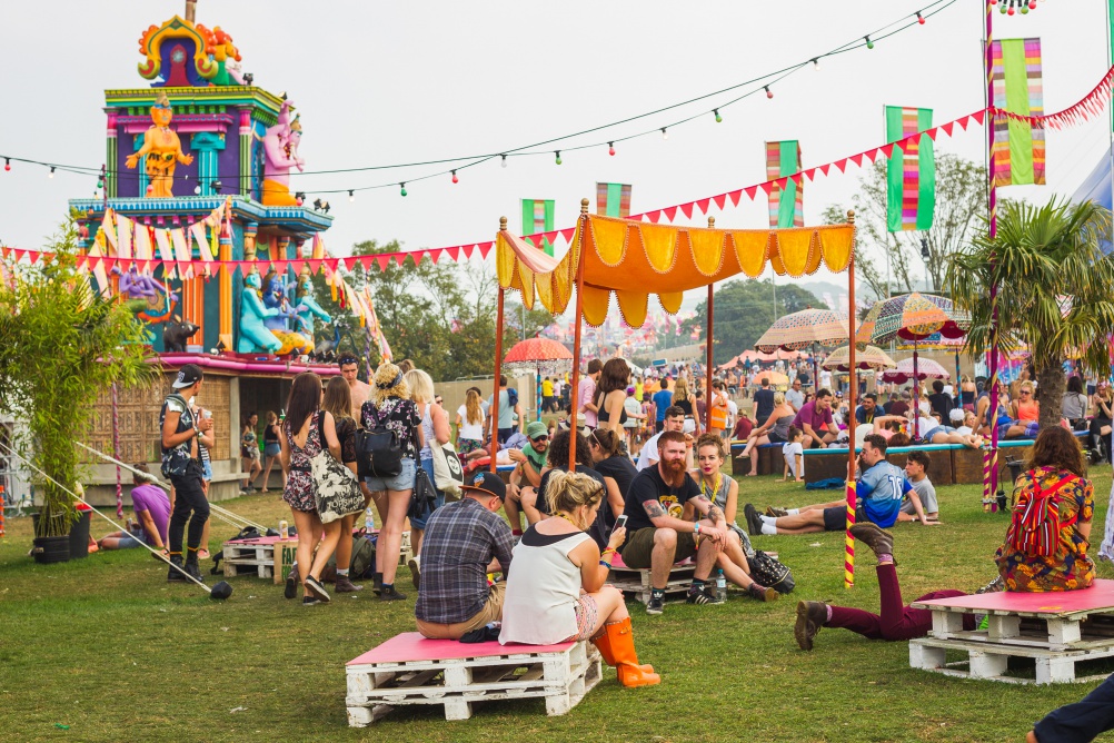 Design set at Bestival 2014