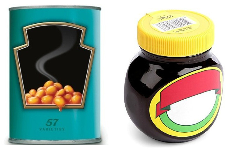 Heinz and Marmite de-brand for Selfridges