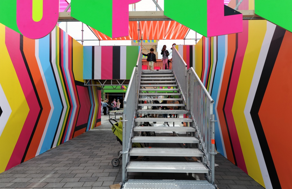 03-SUPERSTRUCTURE, Morag Myerscough & Luke Morgan, photo Luke Morgan