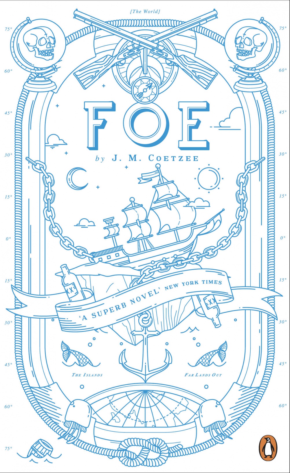 Foe by J.M Coetze. Cover by Odds.
