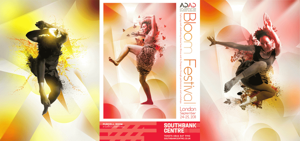 ADAD Bloom concert poster