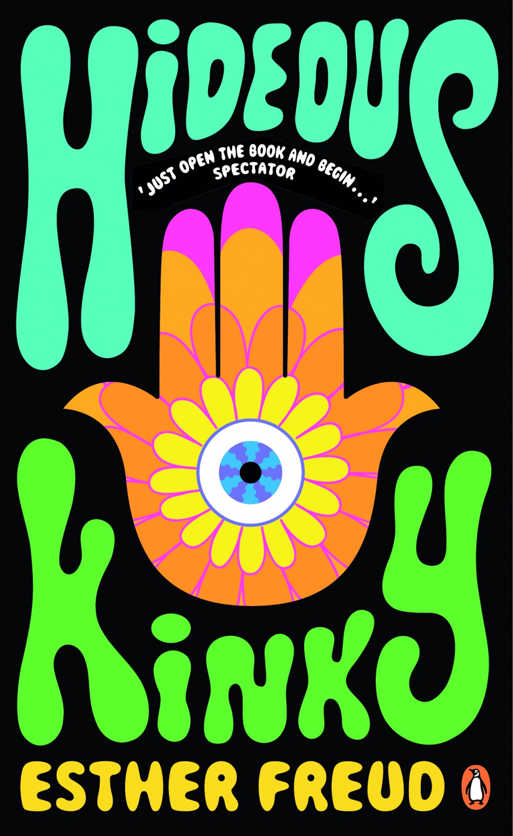 Hideous Kinky by Esther Freud. Cover by Oliver Hibert