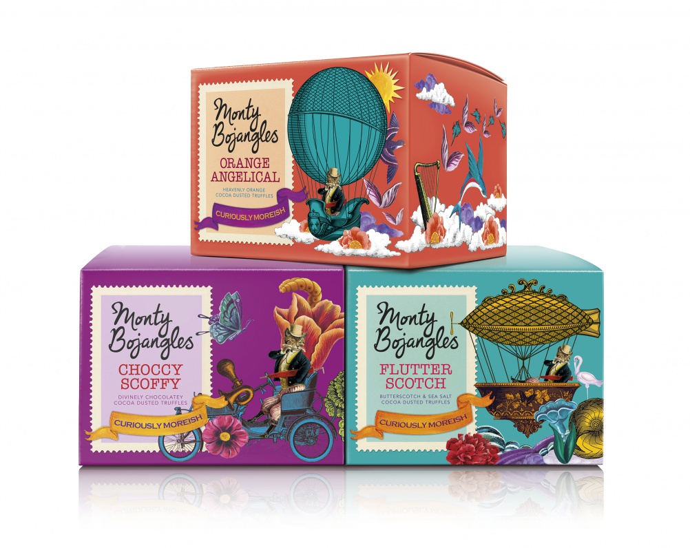 Monty Bojangles identity, by Springetts