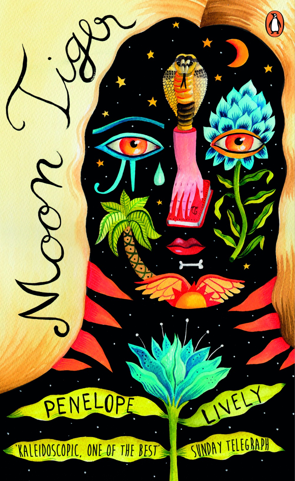 Moon Tiger by Penelope Lively. Cover by Aitch