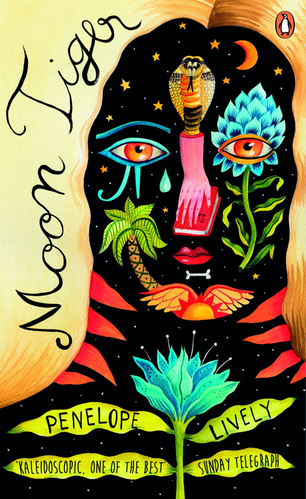 Moon Tiger by Penelope Lively. Cover by Aitch  