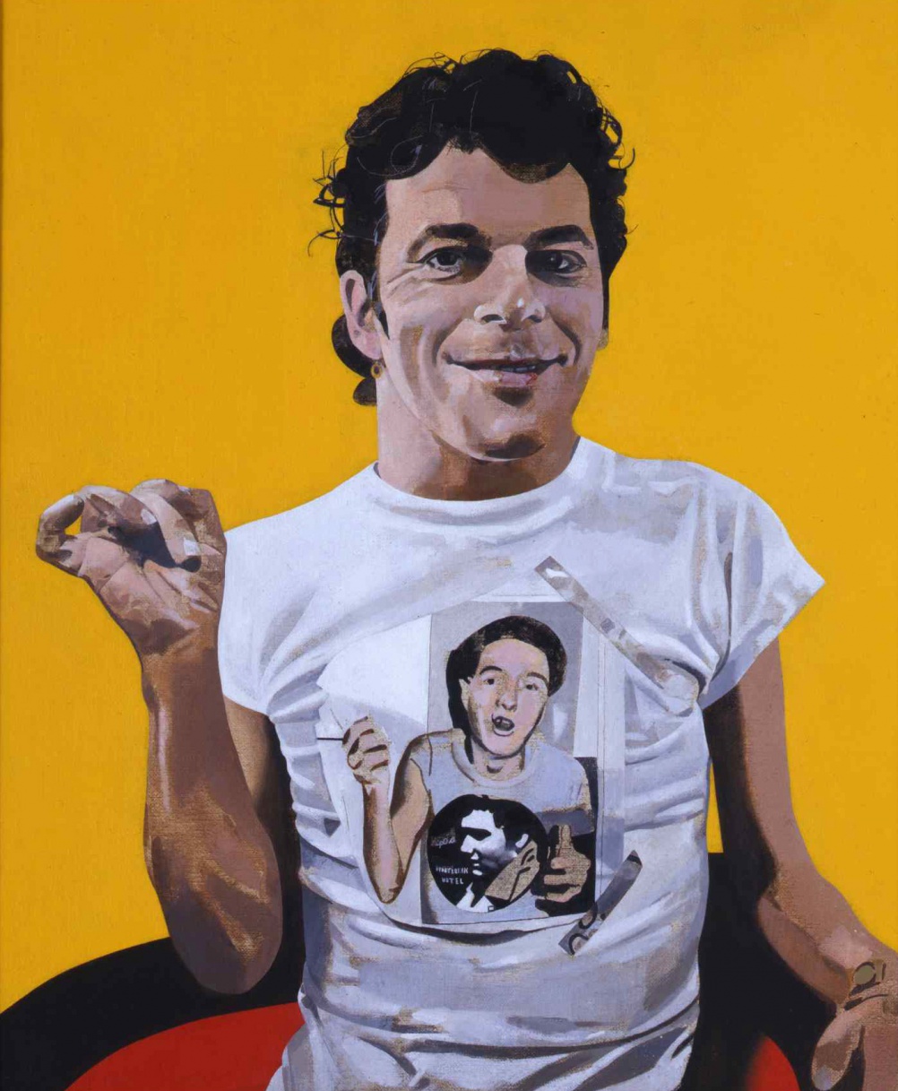 Peter Blake, Ian Dury, 2001, acrylic on board