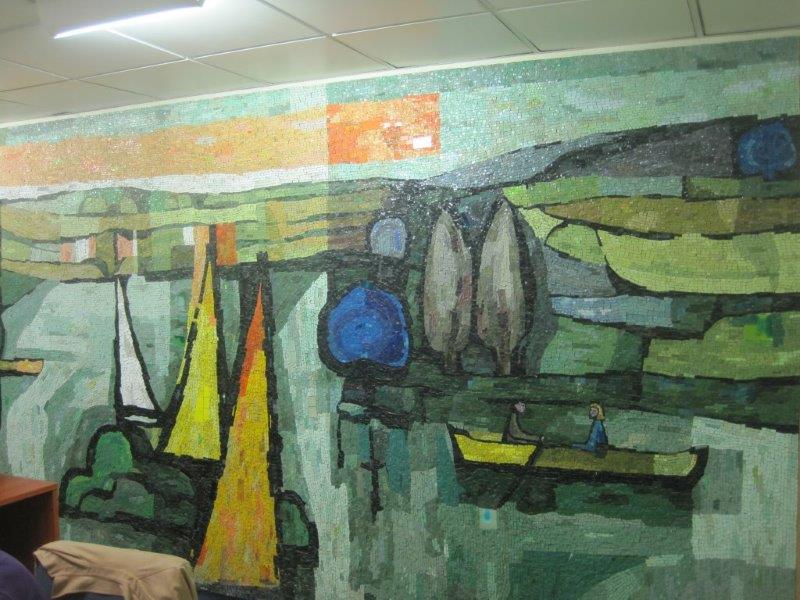 Mural at the Royal Free Hospital