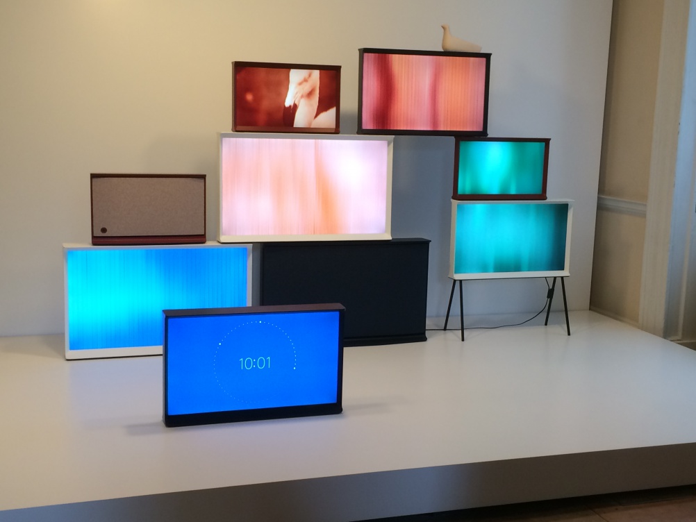 Samsung’s new Serif TV, designed by Ronan and Erwan Bouroullec