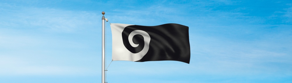 Koru, by graphic designer Andrew Fyfe