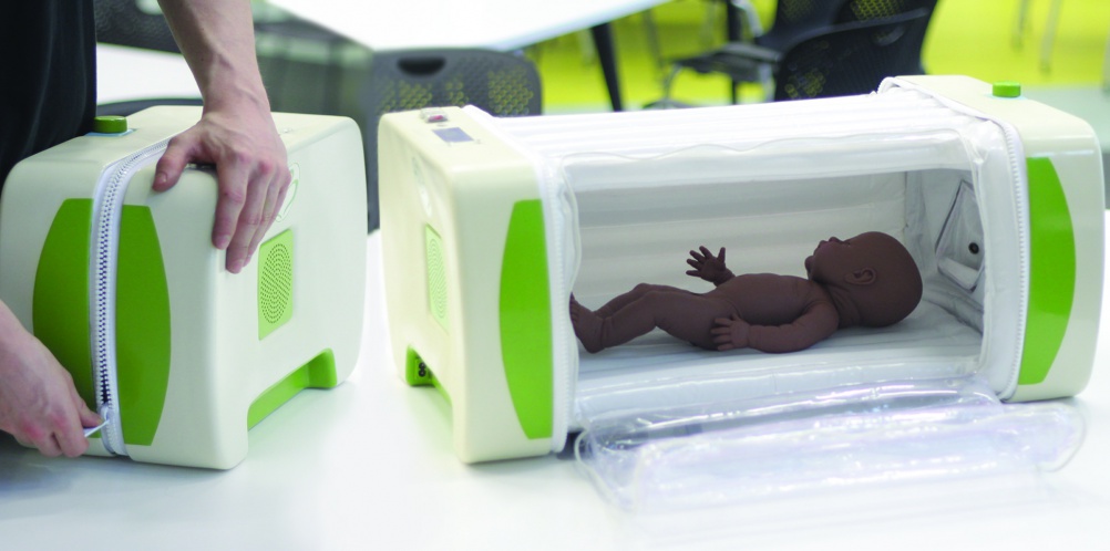 MOM Incubator, which won the 2014 James Dyson award - James Roberts