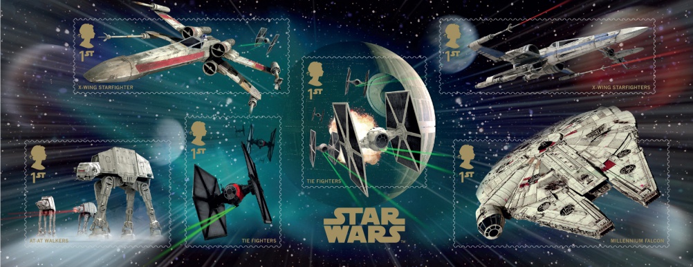 Star Wars miniature sheet, by GBH