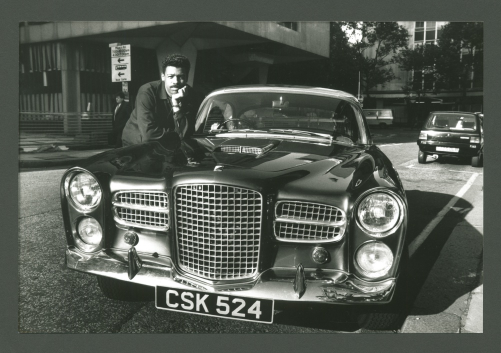 Ray Barrett in 1983. Photograph by Keith McMillan. Image from Campaign Photographic Archive at The History of Advertising Trust