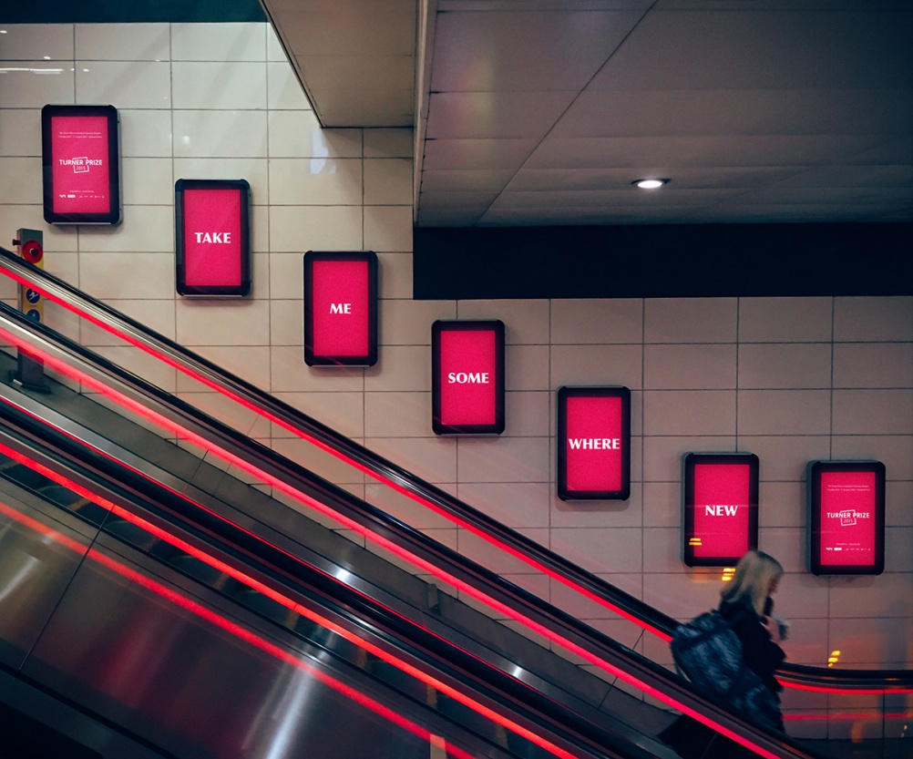 Tangent Graphic's Turner Prize branding