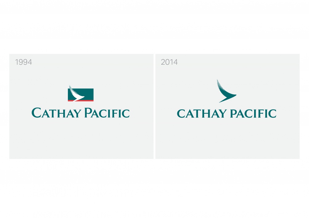 Cathay Pacific logo evolution