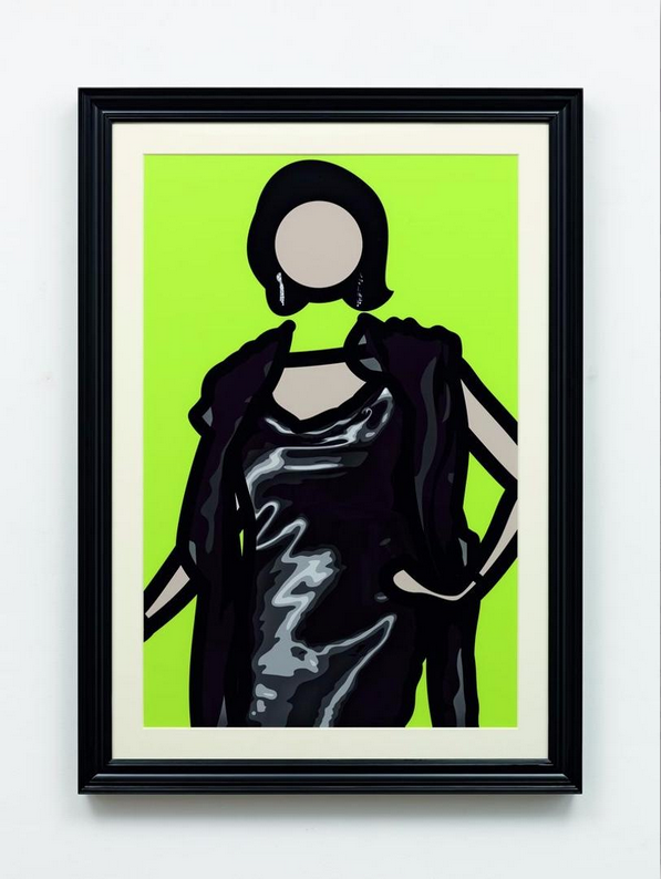 Julian Opie, Maria (1), 2011. Courtesy of Julian Opie and Alan Cristea Gallery.