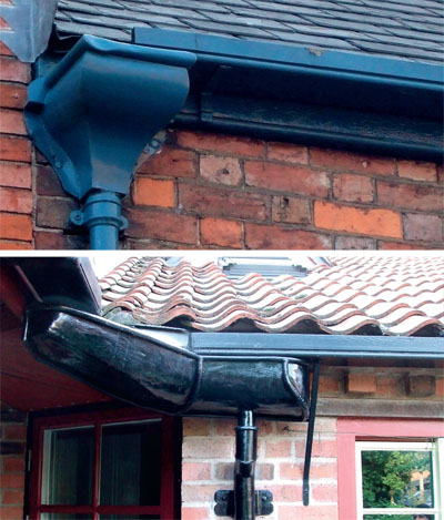 Repairing Cast Iron Guttering | Homebuilding & Renovating broken fuse in fuse box house 