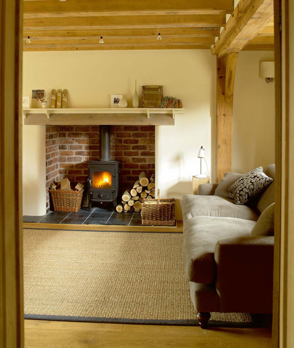 Albright cottage living room