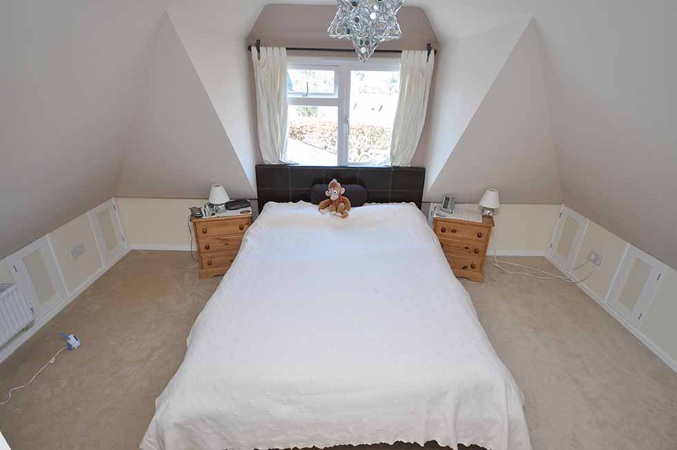 finished loft conversion for decorating