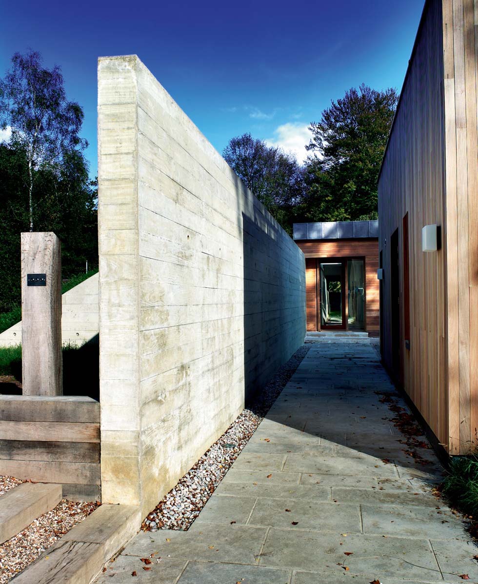 PAD house exterior wall