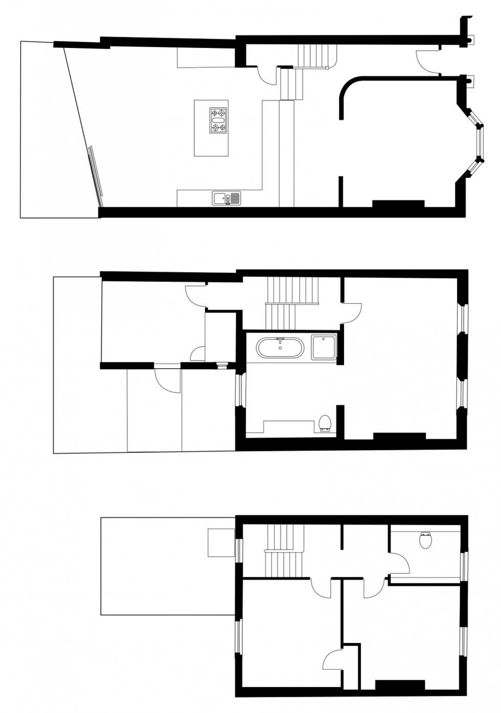 Recycled House Floorplans