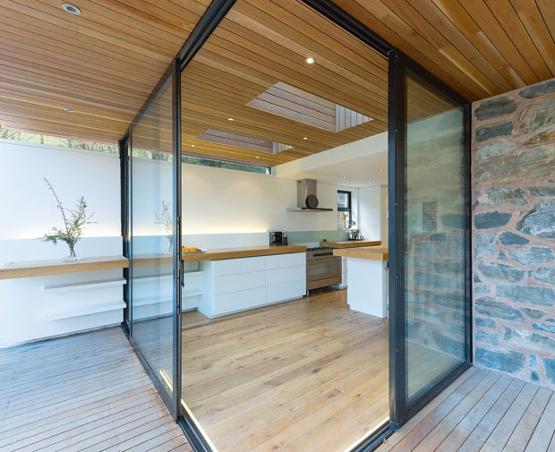 The DMD Group have used uninterrupted cladding and surfaces