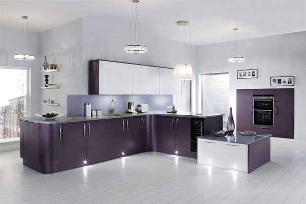 matt finish kitchen with low maintenance cupboards