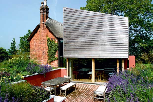 Stan Bolt contemporary extension in Wiltshire