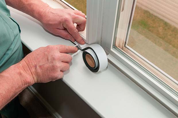 fitting draught proofing strips