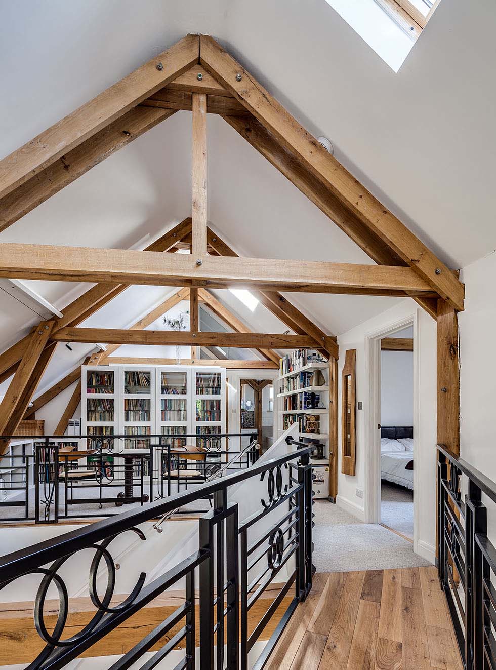 Galleried landing