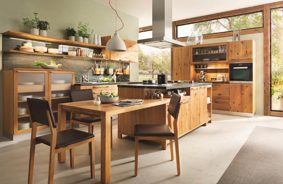 This kitchen is part of the Loft range by Team 7 (available at Wharfside)