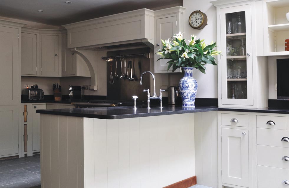 The Suffolk kitchen, hand painted, from Kit Stone costs from £10,000