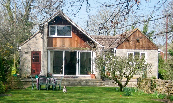 The bungalow before renovation