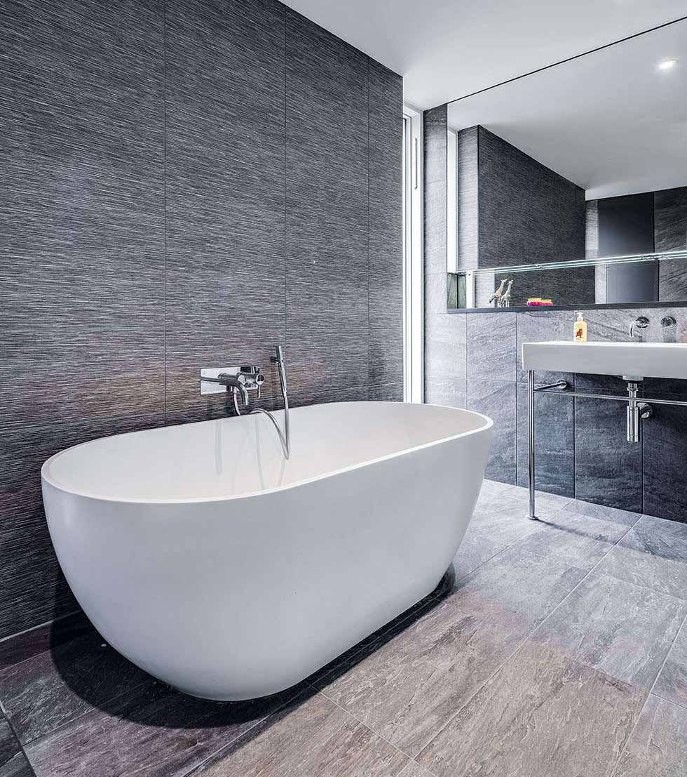 The bathroom