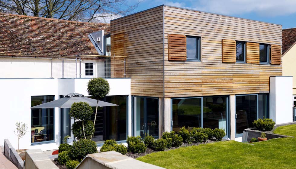 Listed cottage radical extension