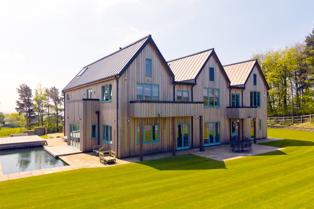 Oak frame home by The Complete Oak Home