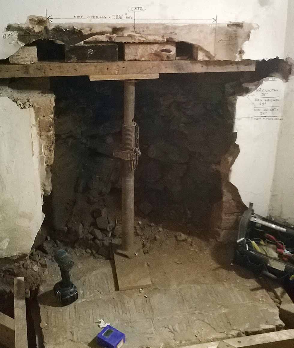 Reinstating or Removing Old Fireplaces
