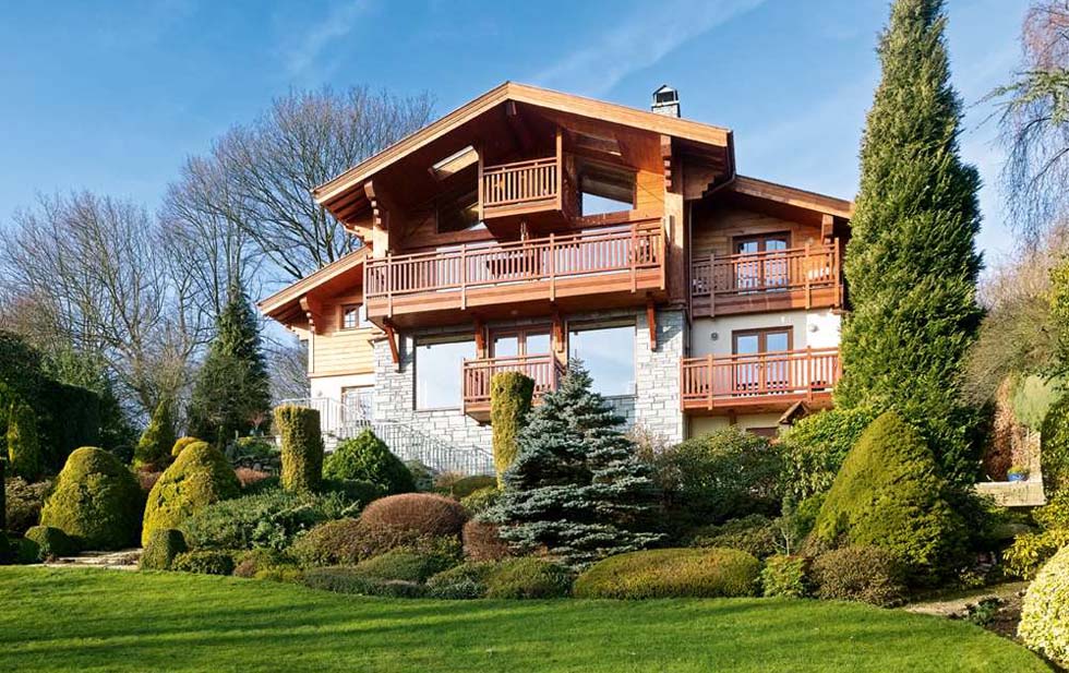Swiss chalet self build Yorkshire