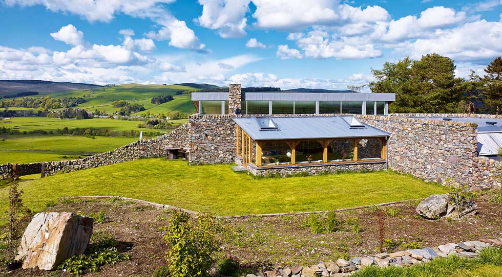sustainable farmhouse self build