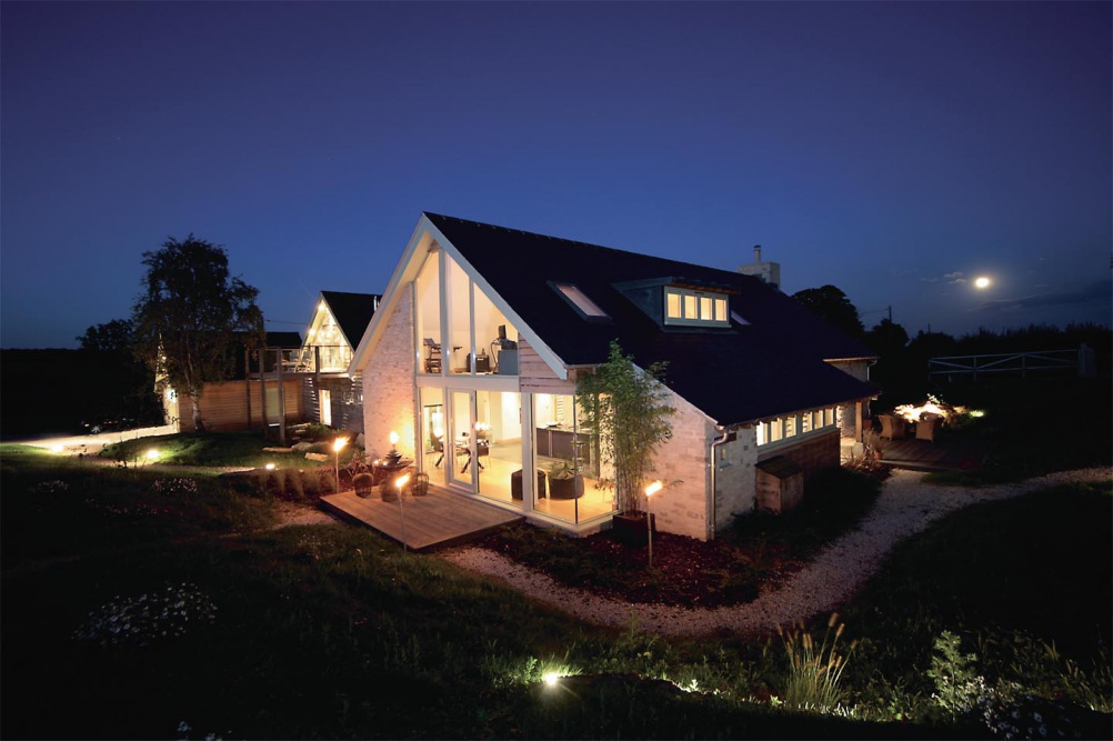 cotswolds modern self build house