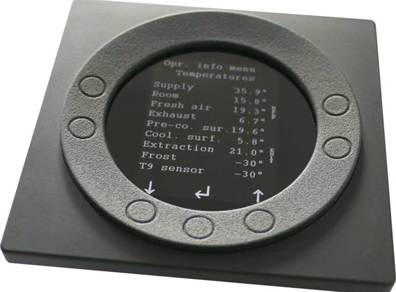 Genvex ventilation controller