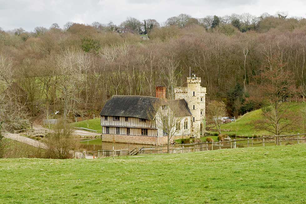 self build medieval style manor house
