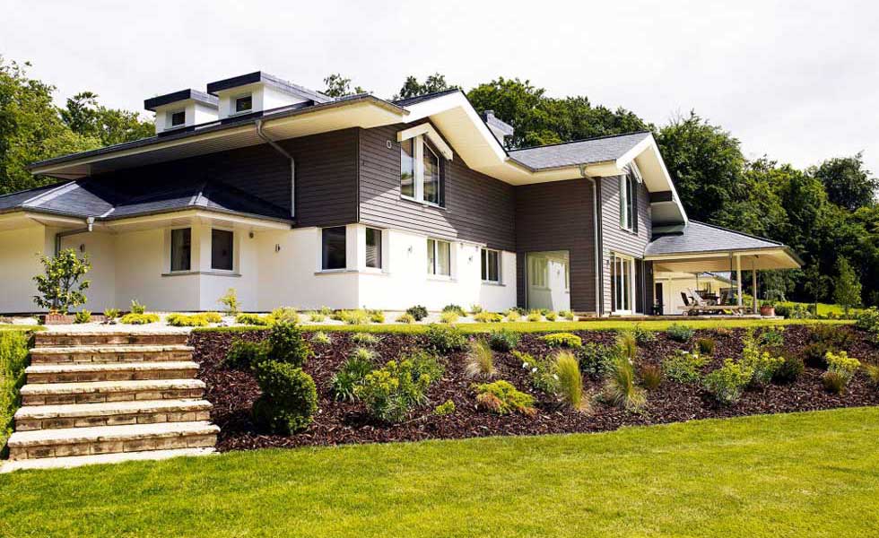 Baufritz package home built as a healthy home