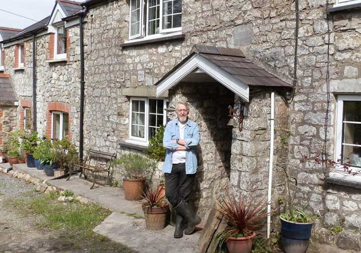 Tim Pullen's stone house