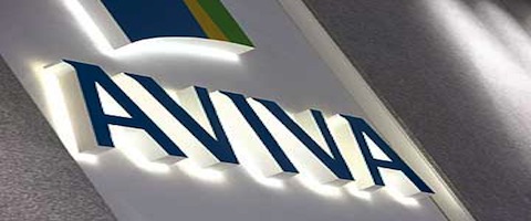 Aviva sign 480