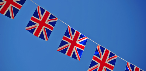 UK Britain Union Jack Bunting 480