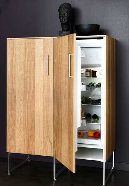 Fridge-hidden-in-a-fancy-cupboard-with-storage-other-side-Metod-hyttan-high-cabinet-for-fridge-freezers
