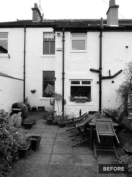 Edwardian home before extension