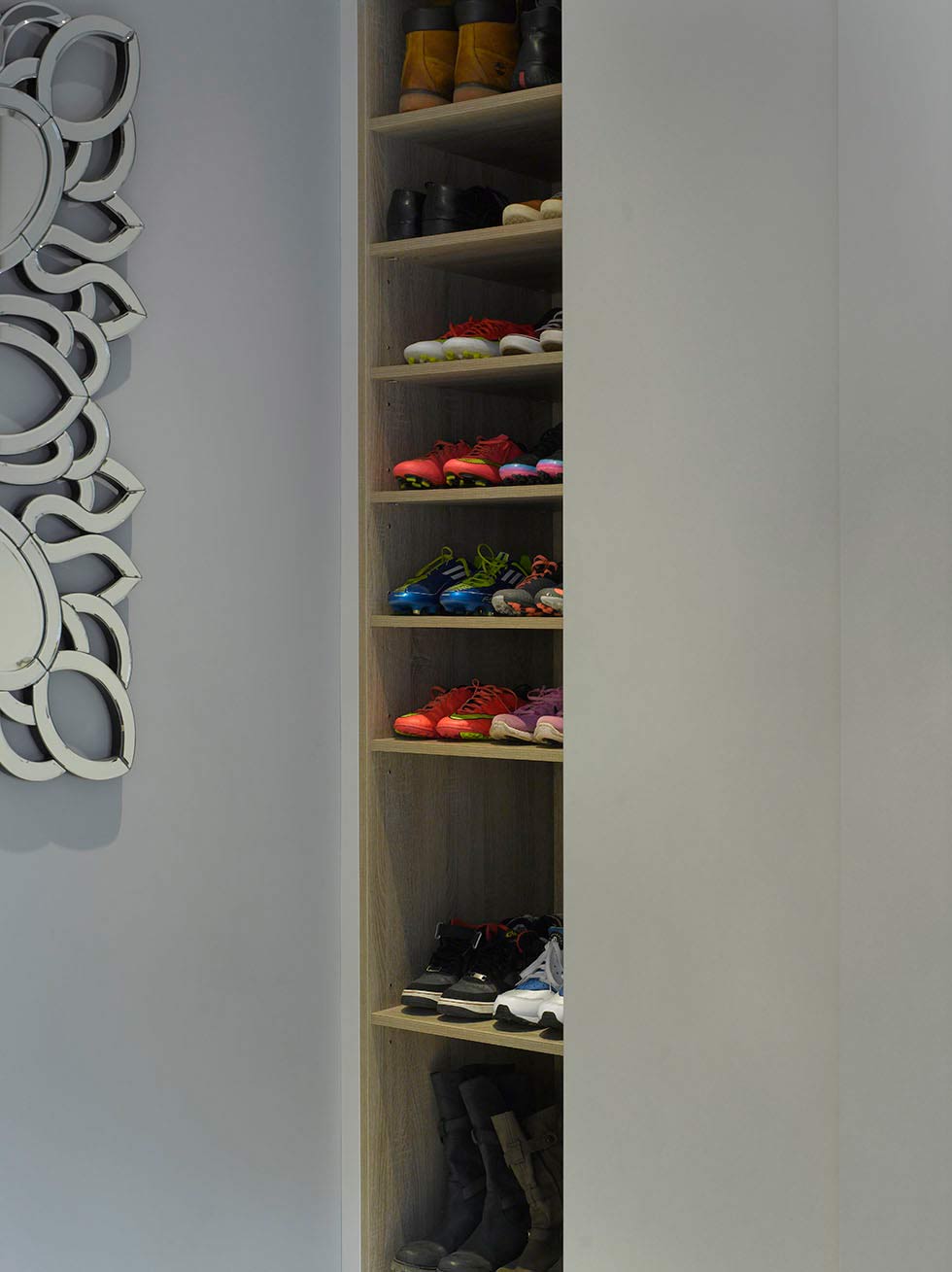 utility room with boot store