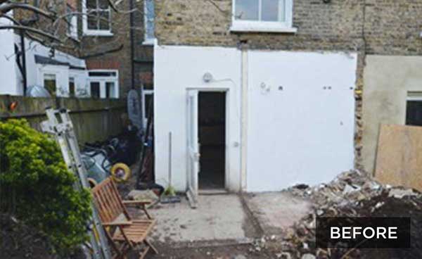 edwardian house before extension